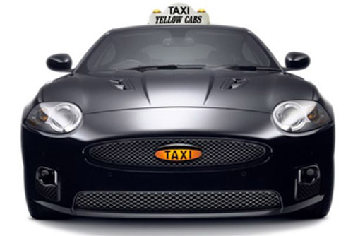 Такси Jaguar. Коллаж сайта Automotto.org .